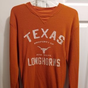 Texas Longhorns Men's Burnt Orange Waffle Thermal